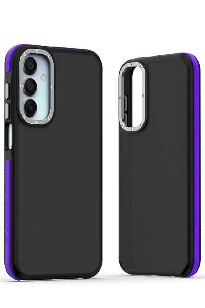 Mey İthalat®  Samsung Galaxy A25 5G Harvel Kapak - Derin Mor