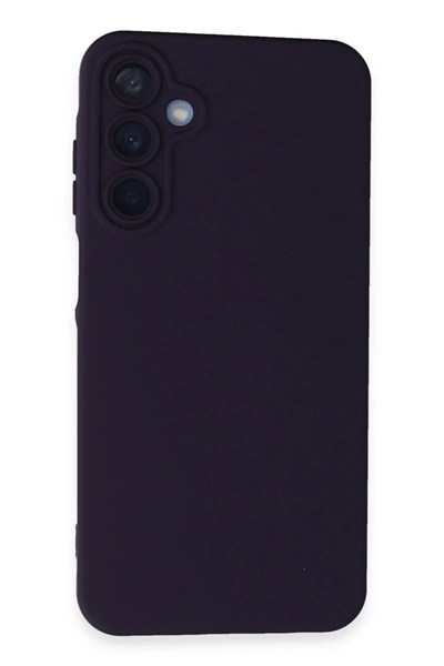 Mey İthalat®  Samsung Galaxy A25 5G Kılıf Nano içi Kadife Silikon - Mor