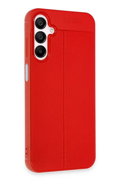 Mey İthalat®  Samsung Galaxy A25 5G Kılıf Auto Focus Kapak - Kırmızı