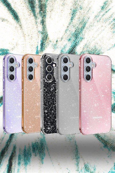 Mey İthalat®  Samsung Galaxy A25 5G Kılıf Glow Kapak - Mor