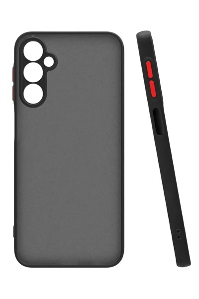 Mey İthalat®  Samsung Galaxy A25 5G Kılıf Montreal Silikon Kapak - Siyah