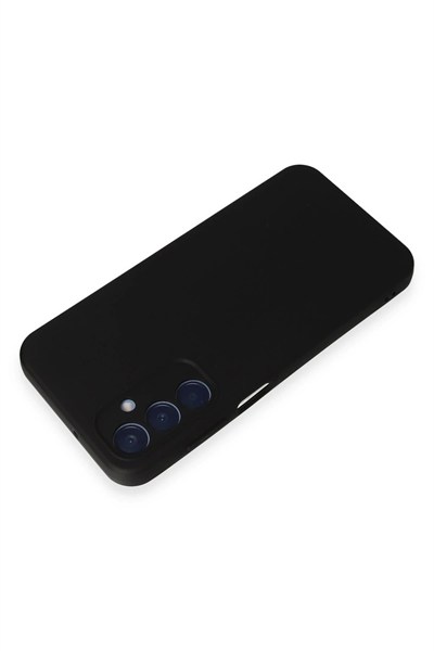 Mey İthalat®  Samsung Galaxy A25 5G Kılıf Nano içi Kadife Silikon - Siyah
