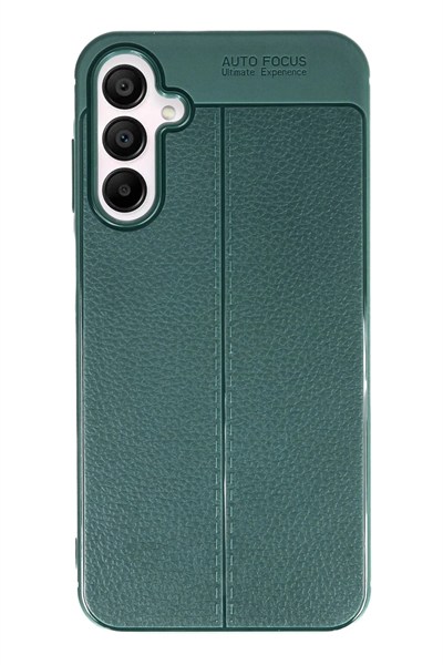 Mey İthalat®  Samsung Galaxy A25 5G Kılıf Auto Focus Kapak - Koyu Yeşil