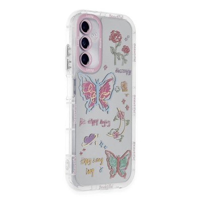 Mey İthalat®  Samsung Galaxy A25 5G Kılıf Reflexion Desenli Kapak - Desen 8