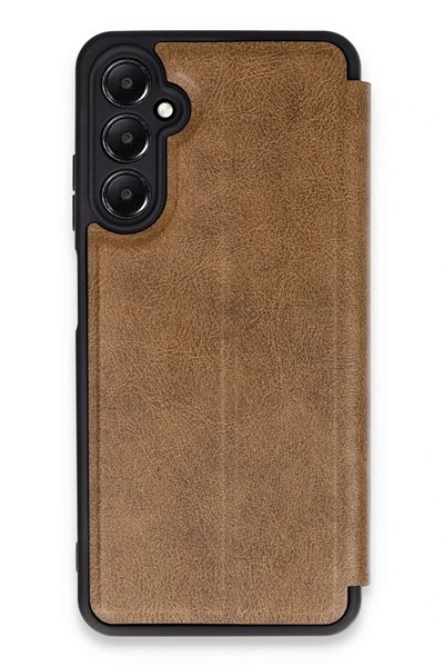 Mey İthalat®  Samsung Galaxy A25 5G Kılıf Flip Cover - Taba