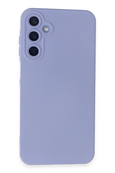 Mey İthalat®  Samsung Galaxy A25 5G Kılıf Nano içi Kadife Silikon - Lila