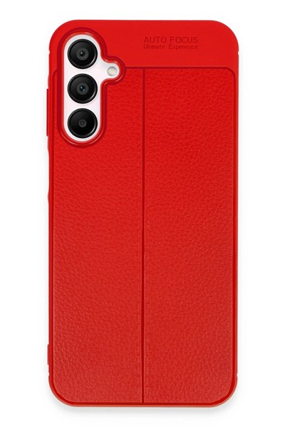 Mey İthalat®  Samsung Galaxy A25 5G Kılıf Auto Focus Kapak - Kırmızı