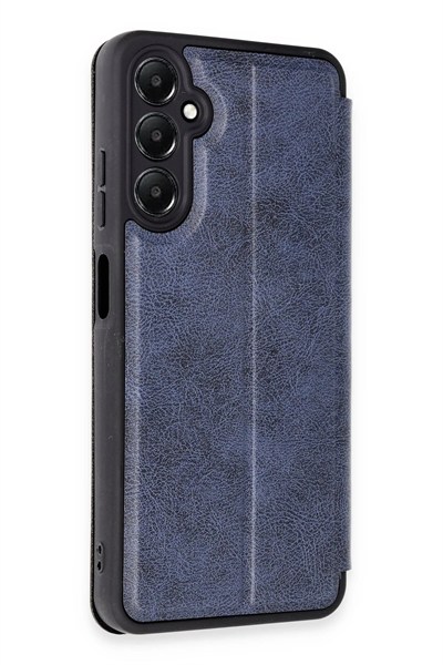 Mey İthalat®  Samsung Galaxy A25 5G Kılıf Flip Cover - Lacivert