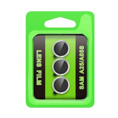 Mey İthalat®  Samsung Galaxy A25 5G Raze Metal Kamera Lens - Gümüş