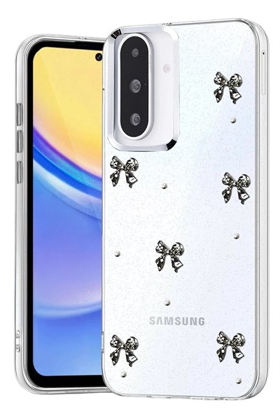 Mey İthalat®  Samsung Galaxy A26 Fiyonk Desenli Kapak - Desen 5