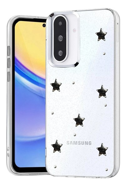 Mey İthalat®  Samsung Galaxy A26 Fiyonk Desenli Kapak - Desen 4