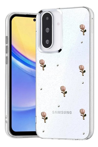 Mey İthalat®  Samsung Galaxy A26 Fiyonk Desenli Kapak - Desen 6