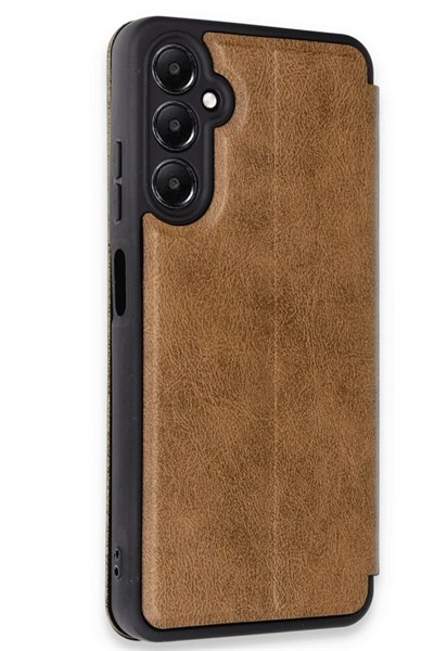 Mey İthalat®  Samsung Galaxy A26 Kılıf Flip Cover - Taba