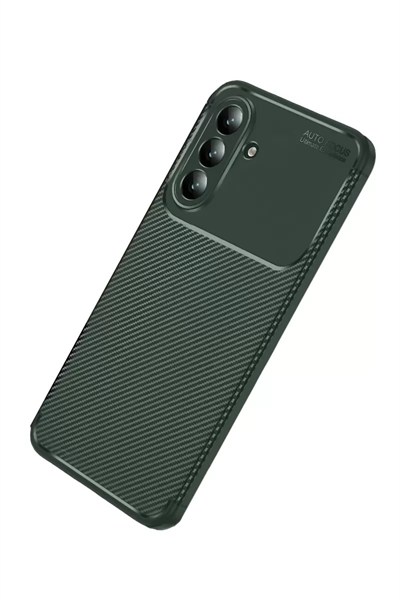 Mey İthalat®  Samsung Galaxy A27 5G Auto Focus Karbon Kapak - Yeşil