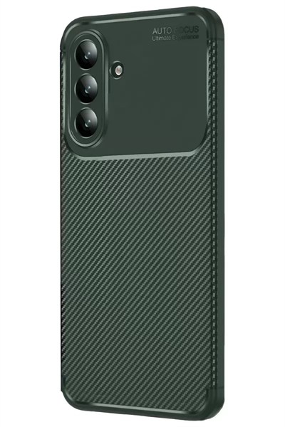Mey İthalat®  Samsung Galaxy A27 5G Auto Focus Karbon Kapak - Yeşil