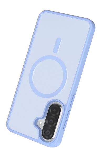 Mey İthalat®  Samsung Galaxy A27 5G Jota Magsafe Kapak - Açık Mavi