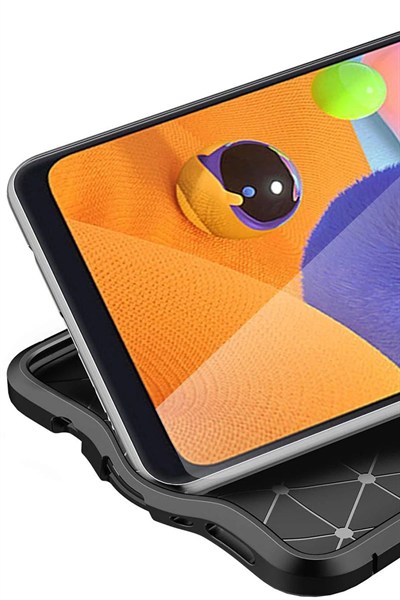 Mey İthalat®  Samsung Galaxy A31 Kılıf Auto Focus Kapak - Kırmızı