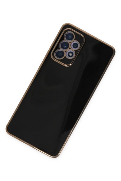 Mey İthalat®  Samsung Galaxy A32 Kılıf Volet Silikon - Siyah