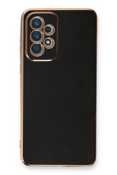 Mey İthalat®  Samsung Galaxy A33 5G Kılıf Volet Silikon - Siyah