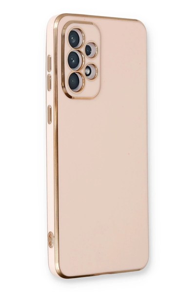 Mey İthalat®  Samsung Galaxy A33 5G Kılıf Volet Silikon - Pembe
