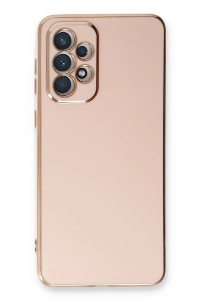 Mey İthalat®  Samsung Galaxy A33 5G Kılıf Volet Silikon - Pembe
