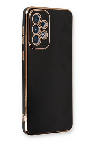 Mey İthalat®  Samsung Galaxy A33 5G Kılıf Volet Silikon - Siyah