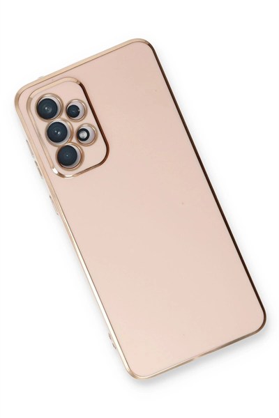 Mey İthalat®  Samsung Galaxy A33 5G Kılıf Volet Silikon - Pembe