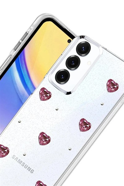 Mey İthalat®  Samsung Galaxy A34 5G Fiyonk Desenli Kapak - Desen 3