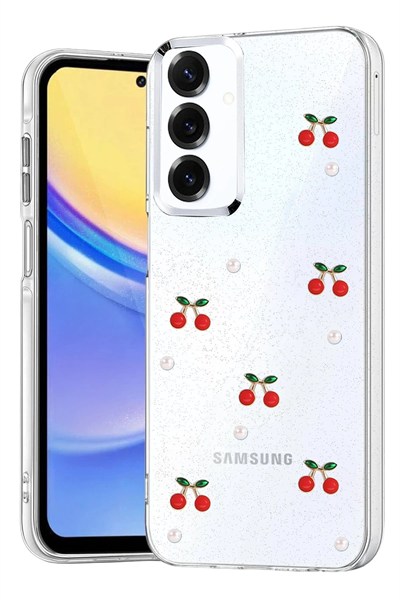 Mey İthalat®  Samsung Galaxy A34 5G Fiyonk Desenli Kapak - Desen 9