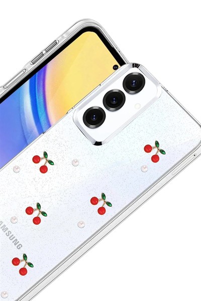 Mey İthalat®  Samsung Galaxy A34 5G Fiyonk Desenli Kapak - Desen 9