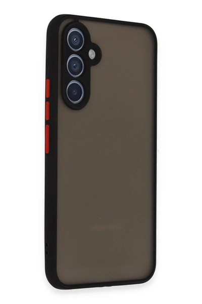 Mey İthalat®  Samsung Galaxy A34 5G Kılıf Montreal Silikon Kapak - Siyah