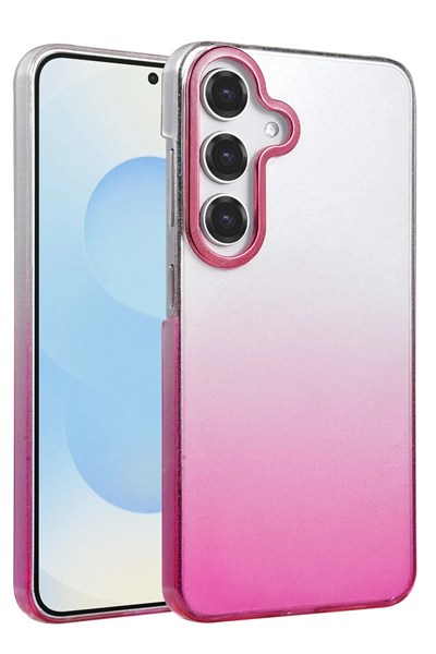 Mey İthalat®  Samsung Galaxy A35 5G Glossy Kapak - Pembe