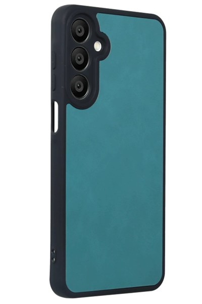 Mey İthalat®  Samsung Galaxy A35 5G Kılıf Aras Deri Kapak - Açık Yeşil