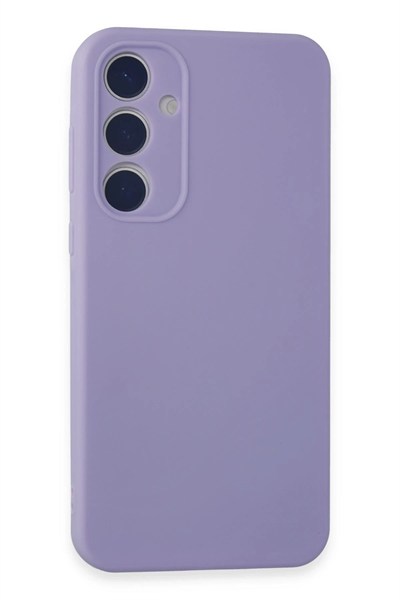 Mey İthalat®  Samsung Galaxy A35 5G Kılıf First Silikon - Lila