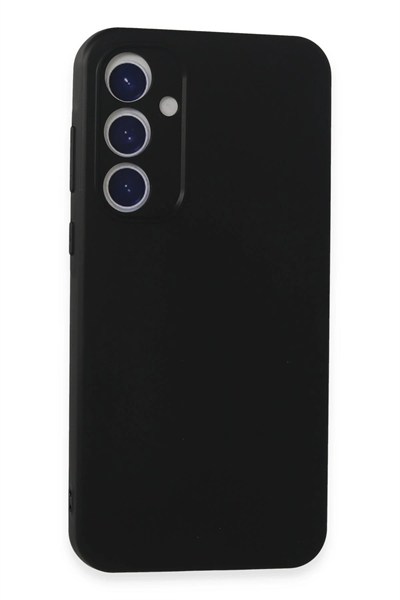 Mey İthalat®  Samsung Galaxy A35 5G Kılıf First Silikon - Siyah