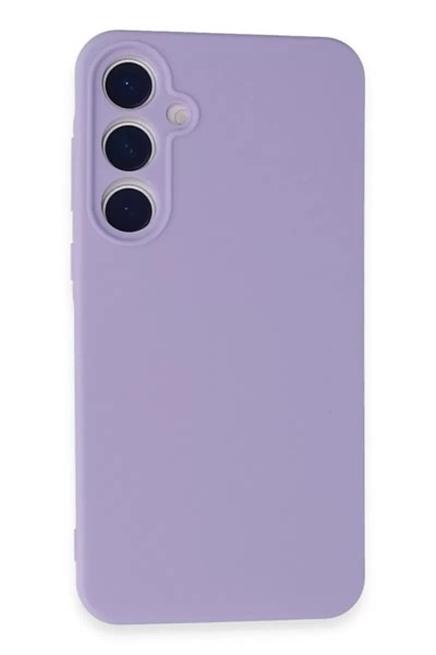 Mey İthalat®  Samsung Galaxy A35 5G Kılıf Nano içi Kadife Silikon - Lila