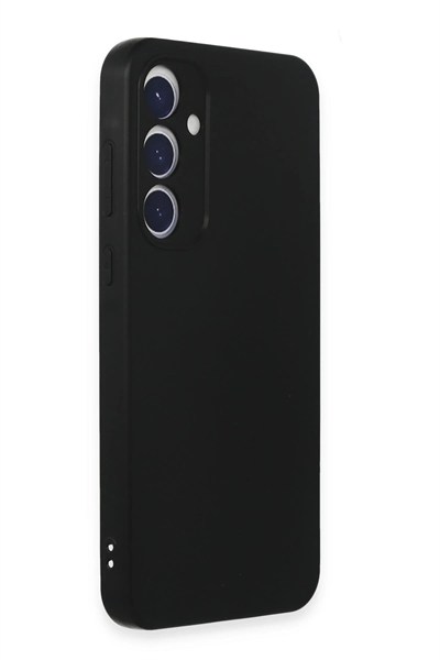 Mey İthalat®  Samsung Galaxy A35 5G Kılıf First Silikon - Siyah