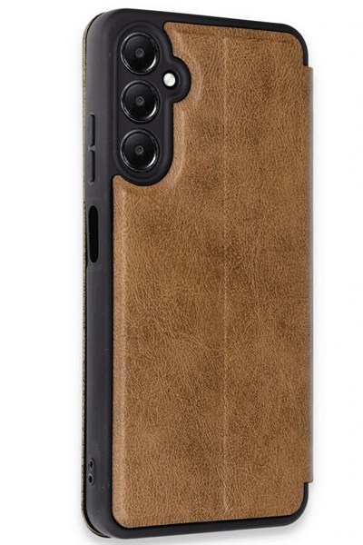 Mey İthalat®  Samsung Galaxy A35 5G Kılıf Flip Cover - Taba