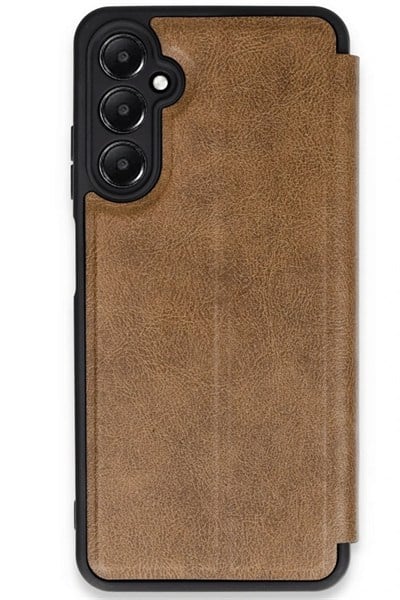Mey İthalat®  Samsung Galaxy A35 5G Kılıf Flip Cover - Taba