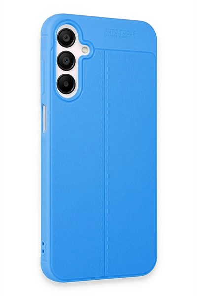 Mey İthalat®  Samsung Galaxy A35 5G Kılıf Auto Focus Kapak - Mavi