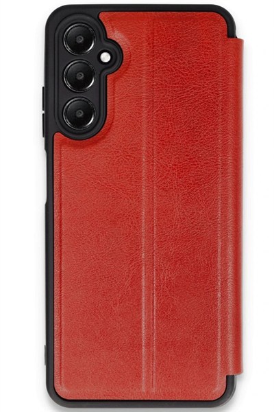 Mey İthalat®  Samsung Galaxy A35 5G Kılıf Flip Cover - Kırmızı
