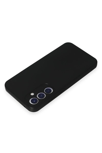 Mey İthalat®  Samsung Galaxy A35 5G Kılıf First Silikon - Siyah