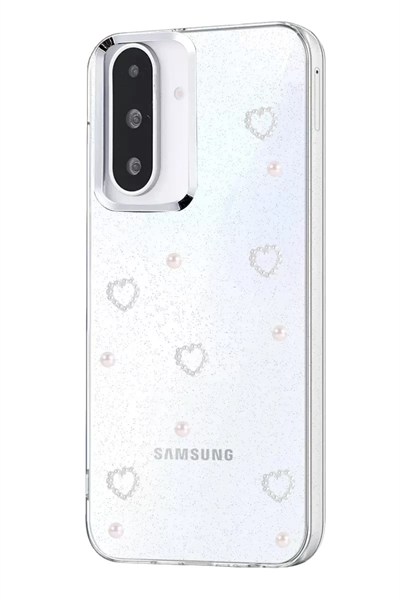 Mey İthalat®  Samsung Galaxy A36 Fiyonk Desenli Kapak - Desen 10