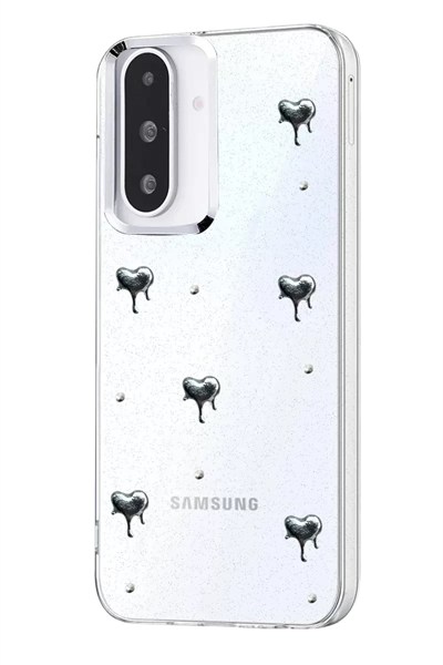 Mey İthalat®  Samsung Galaxy A36 Fiyonk Desenli Kapak - Desen 1
