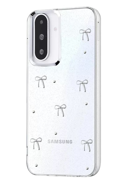 Mey İthalat®  Samsung Galaxy A36 Fiyonk Desenli Kapak - Desen 5
