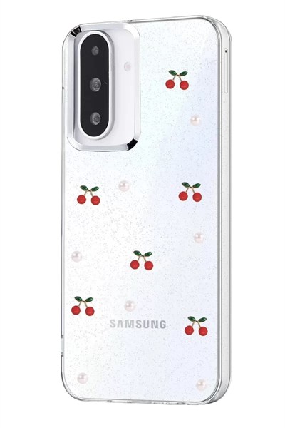 Mey İthalat®  Samsung Galaxy A36 Fiyonk Desenli Kapak - Desen 9