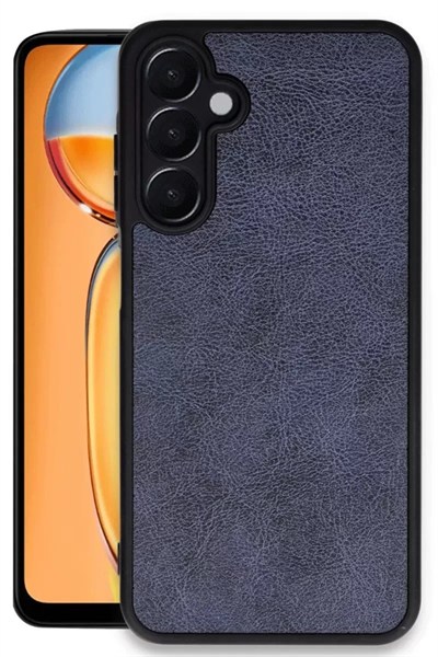 Mey İthalat®  Samsung Galaxy A36 Kılıf Aras Deri Kapak - Lacivert