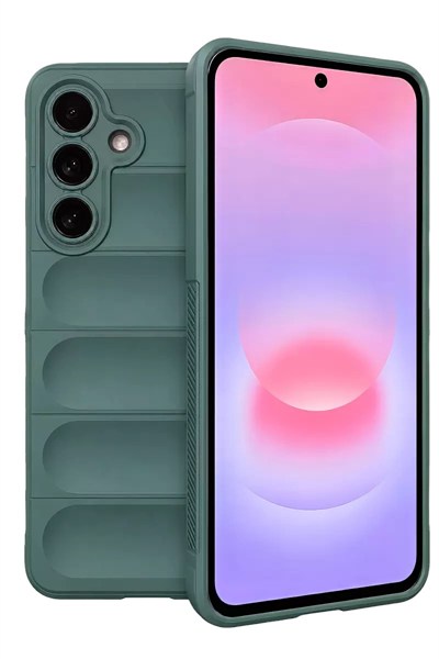 Mey İthalat®  Samsung Galaxy A37 5G Optimum Silikon - Koyu Yeşil