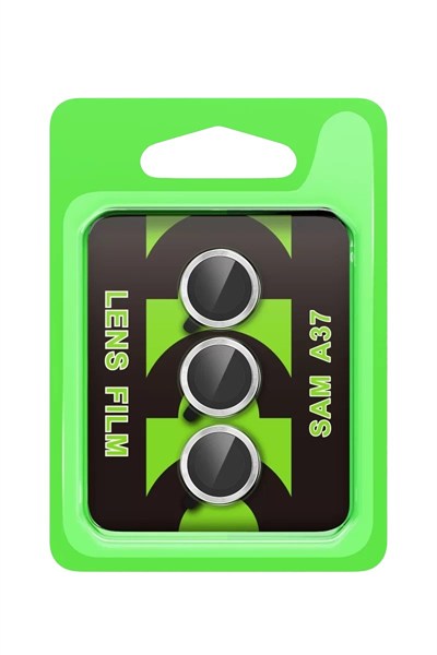 Mey İthalat®  Samsung Galaxy A37 5G Raze Metal Kamera Lens - Gümüş