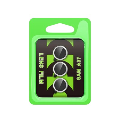 Mey İthalat®  Samsung Galaxy A37 5G Raze Metal Kamera Lens - Gümüş